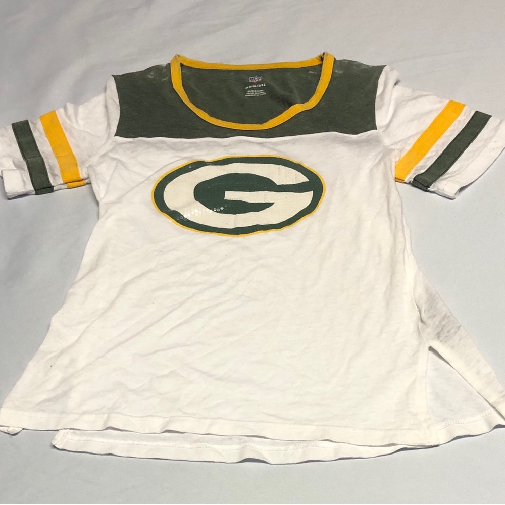 Green Bay Packers, NFL, T-shirt. Size 10/12